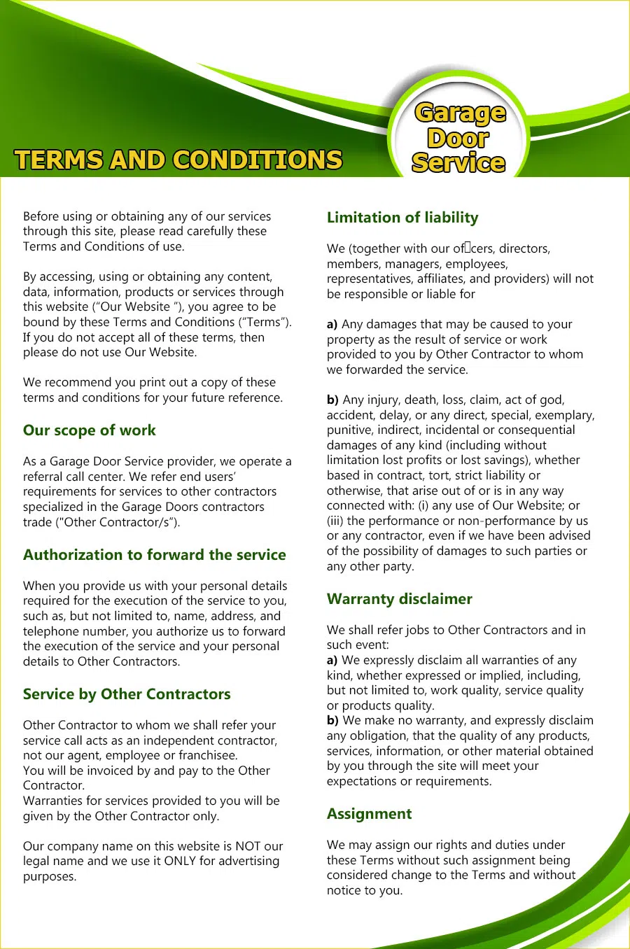 Master Garage Door Service Long Island City, NY 516-740-3752